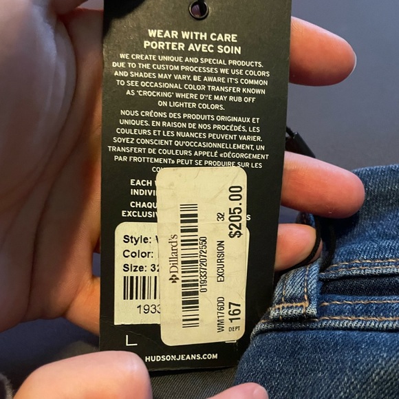 Hudson Beth Midrise Baby Boot Jeans - Picture 8 of 8